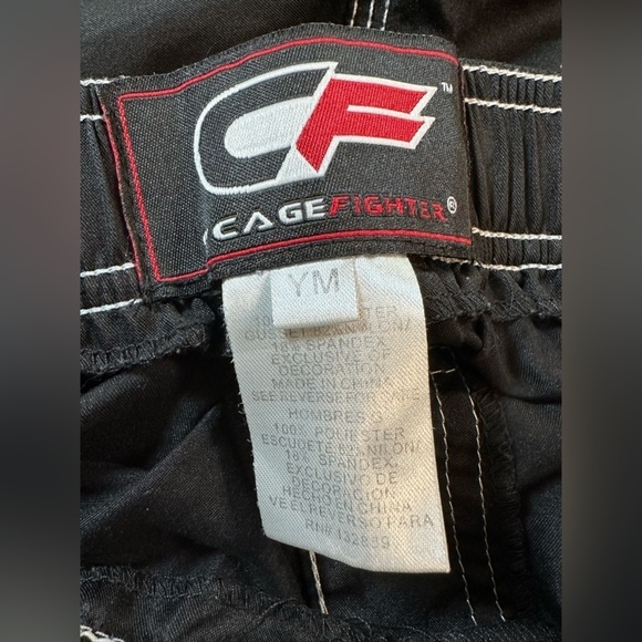 Cage Fighter youth medium M Jordan Trained MMA authentic shorts - Picture 2 of 7